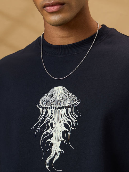 Super Oversized T-Shirt: Jelly Fish Super Oversized T-Shirts