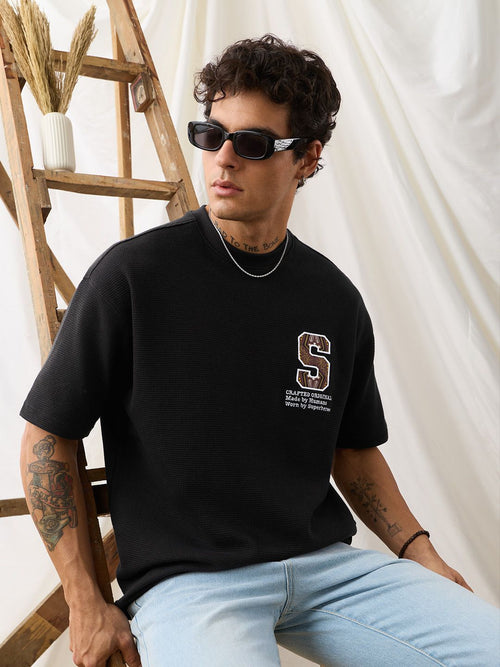 TSS Originals: Black Dune Oversized T-Shirts