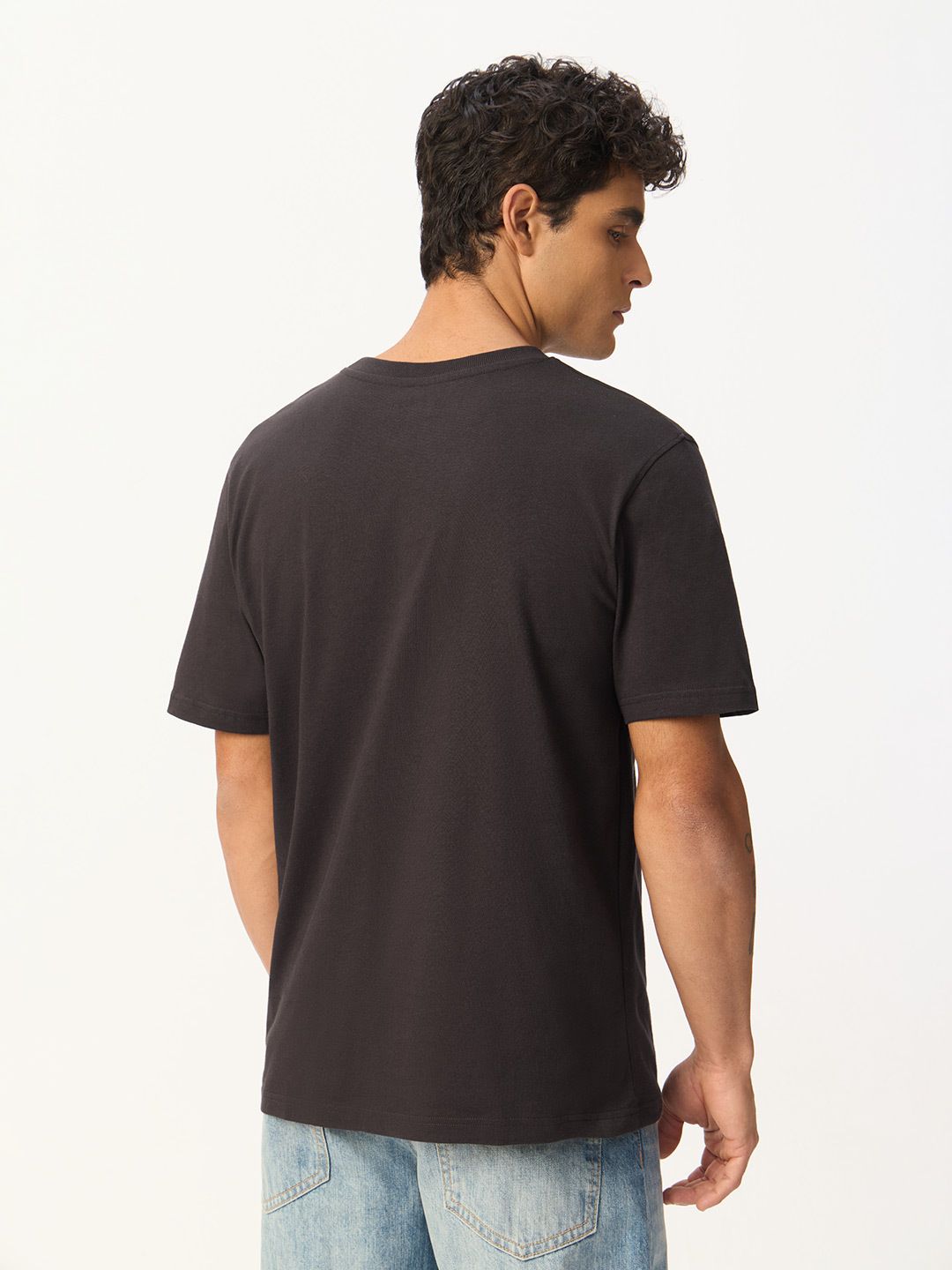 S.W.SMILEY: Happy Desi Men Relaxed Fit T-Shirts