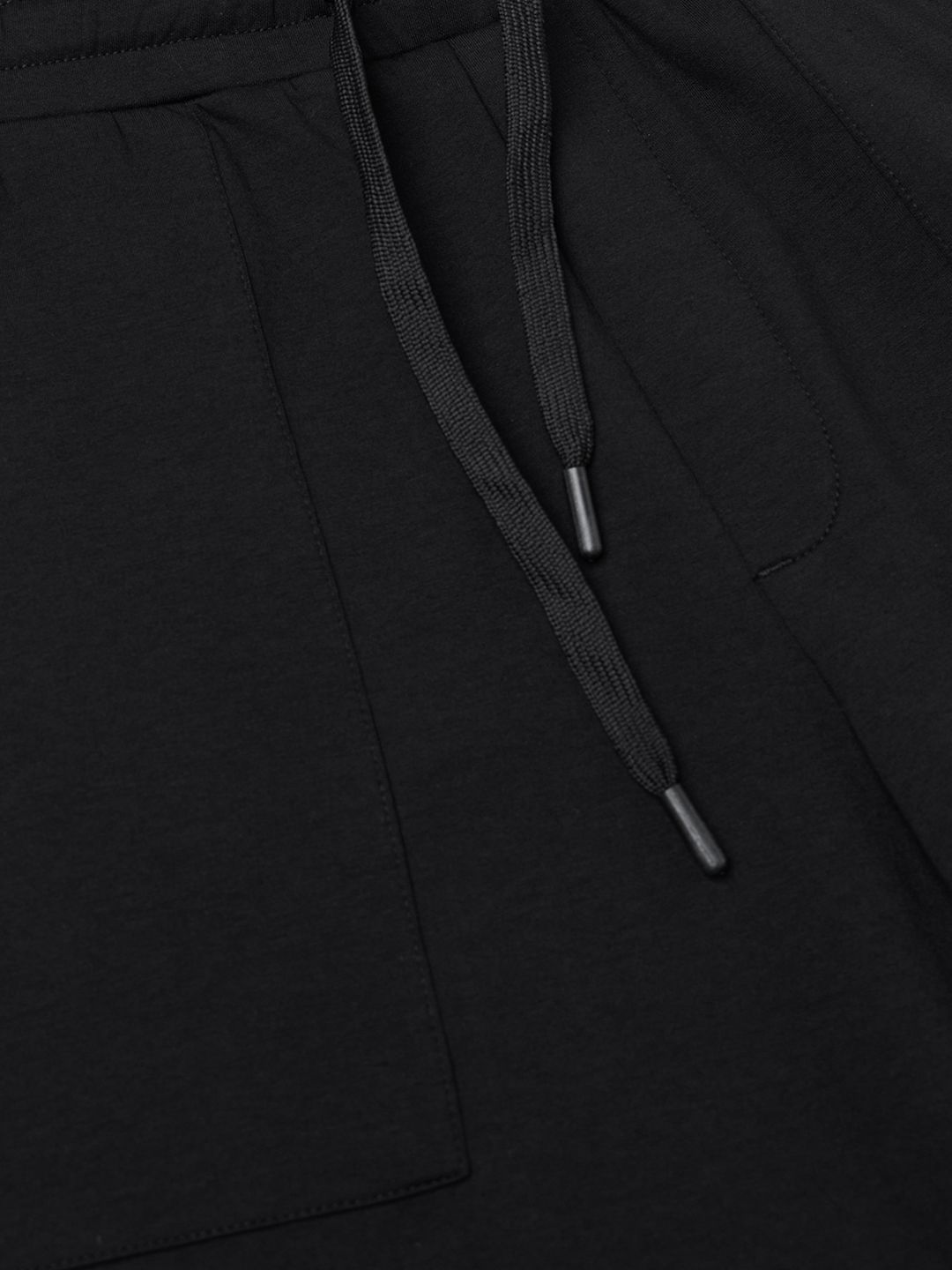 Bermuda Shorts: Jet Black Men Bermuda Shorts