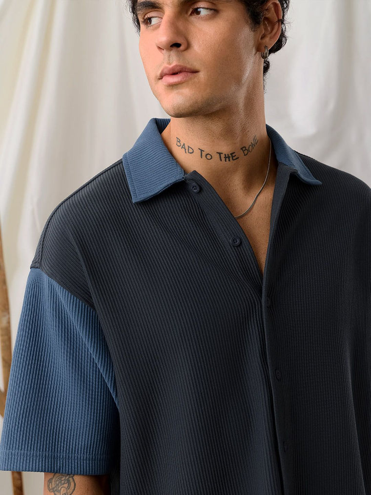 Textured Shirt: Moonlight Men Textured Shirts
