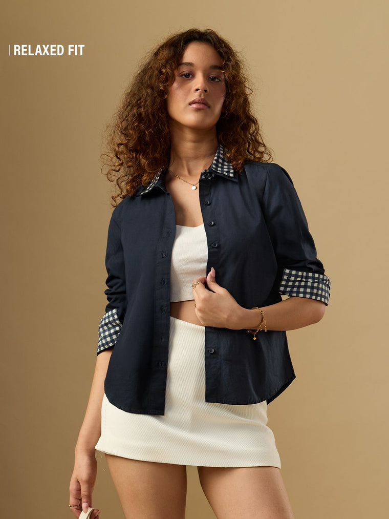 Easy Solids: Midora Women Relaxed Shirts