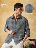 Textured Shirt: Glacier Men Textured Shirts