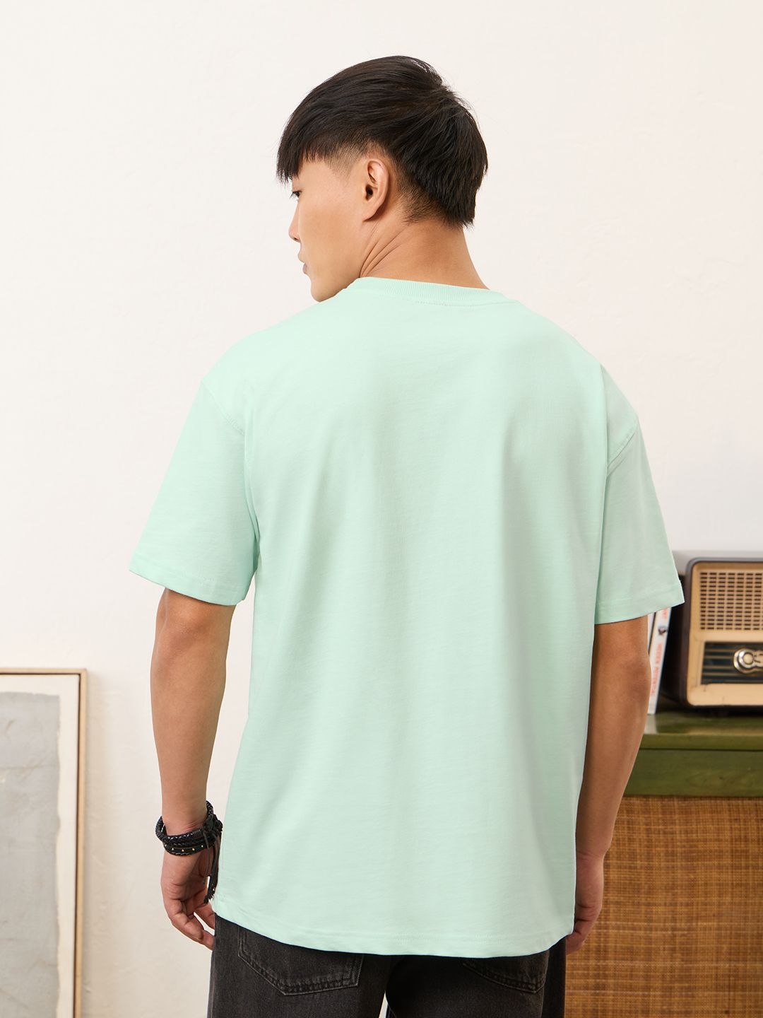 Solids: Apple Mint Oversized T-Shirts