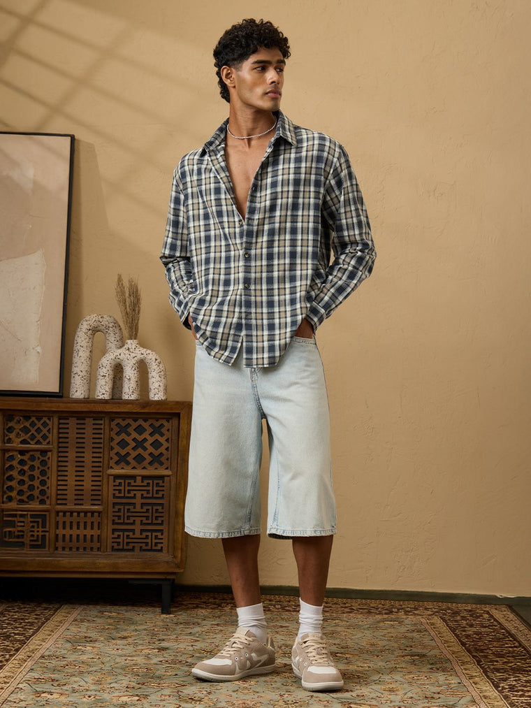 Casual Shirt: Moss Men Relaxed Shirts