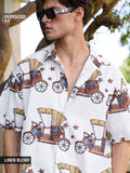 Cotton Linen: Tuk-Tuk Holiday Shirts