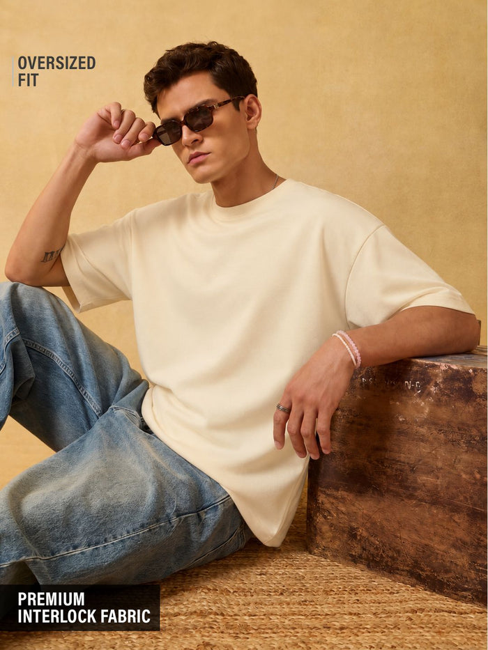 Premium Essentials: Off white Oversized T-Shirts