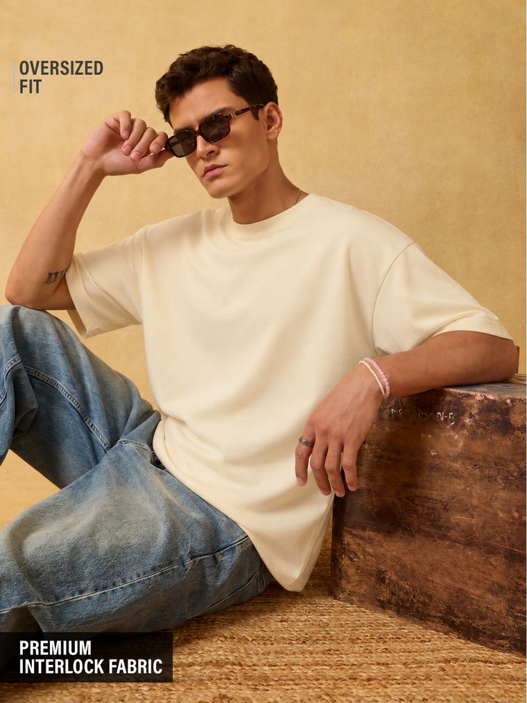 Premium Essentials: Off white Oversized T-Shirts