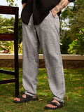 Linen Pants: Blue Smoke Men Pants