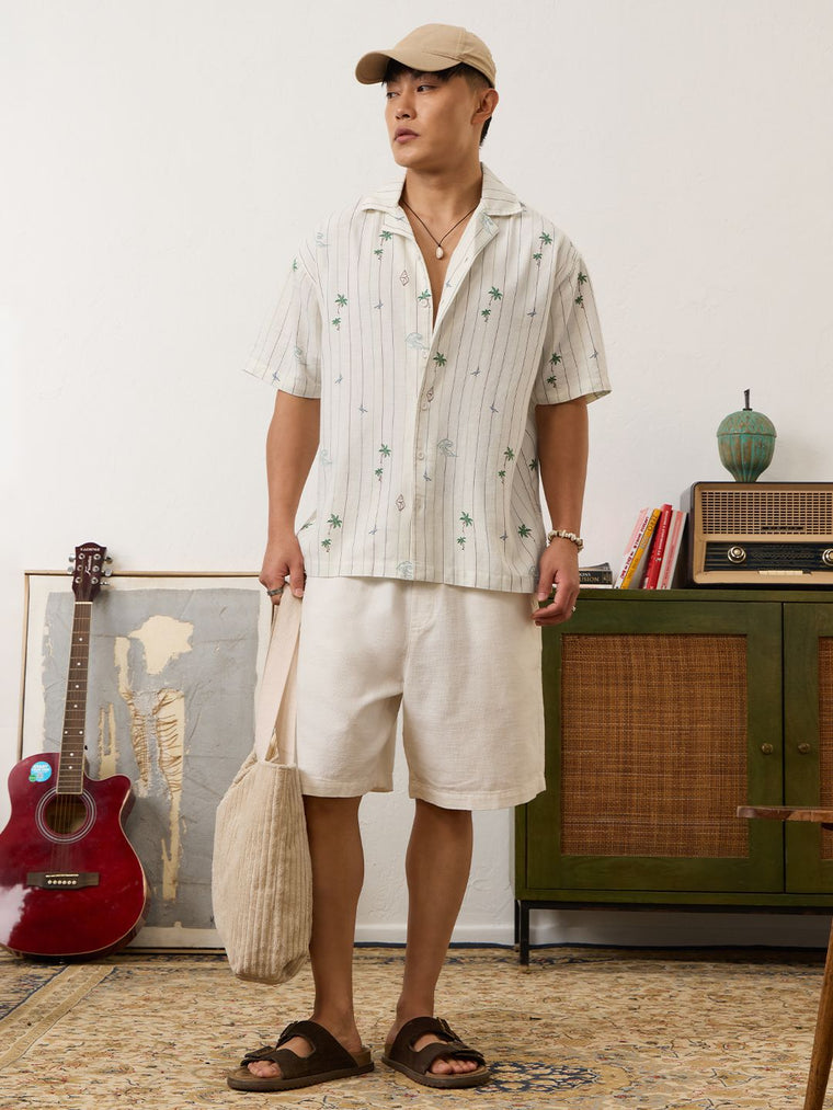 TSS Originals: Beach Stripes Oversized Shirts