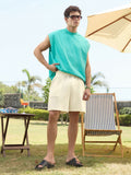 Bermuda Shorts: Ivory Hue Men Bermuda Shorts