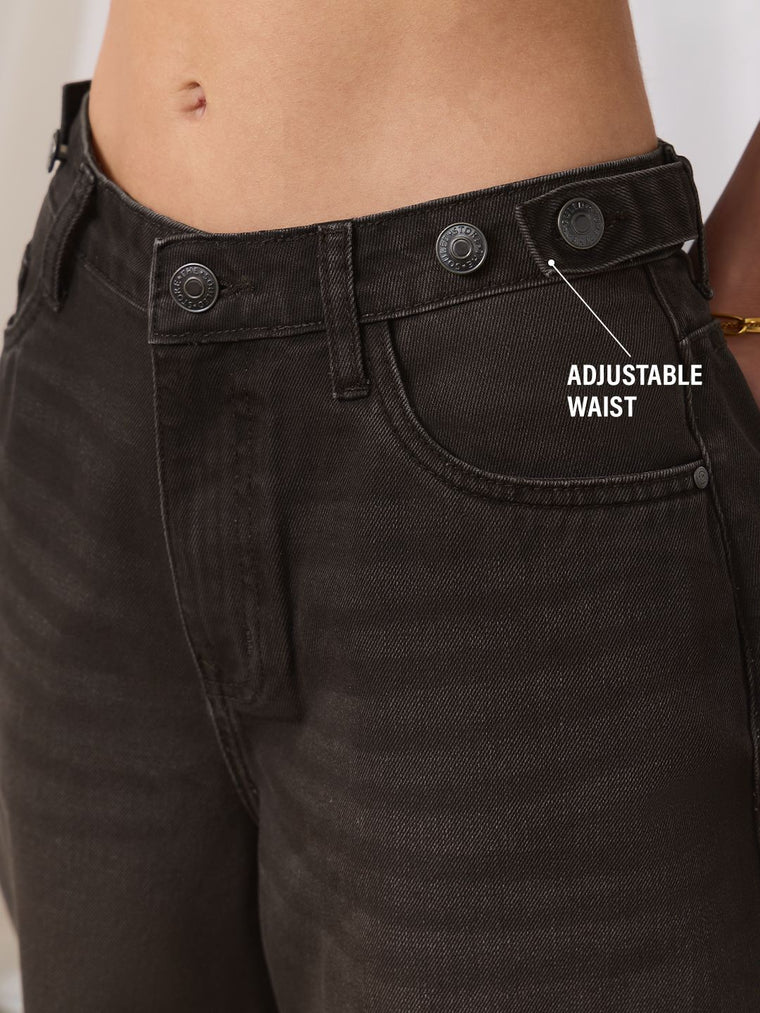 Barrel-Fit Denim: Coffee Bean Women Barrel Denims