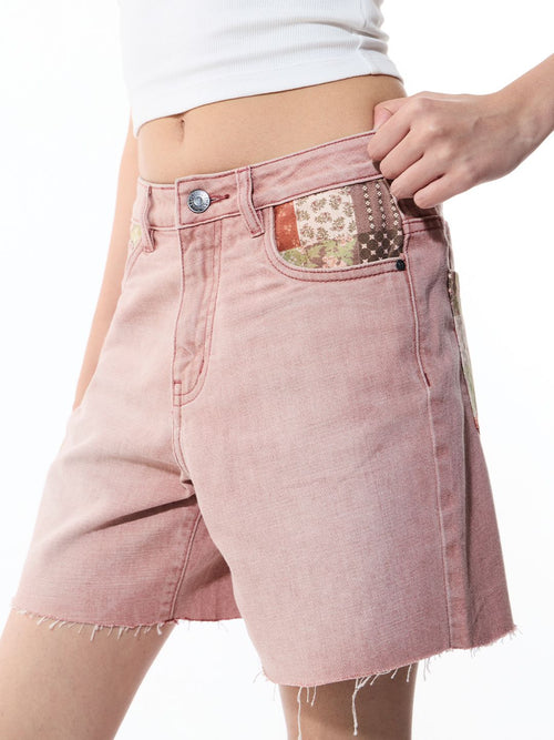 Denim Shorts: Pink Lemonade Women Denim Shorts
