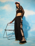 Solid Joggers: Prune Women Wide Joggers