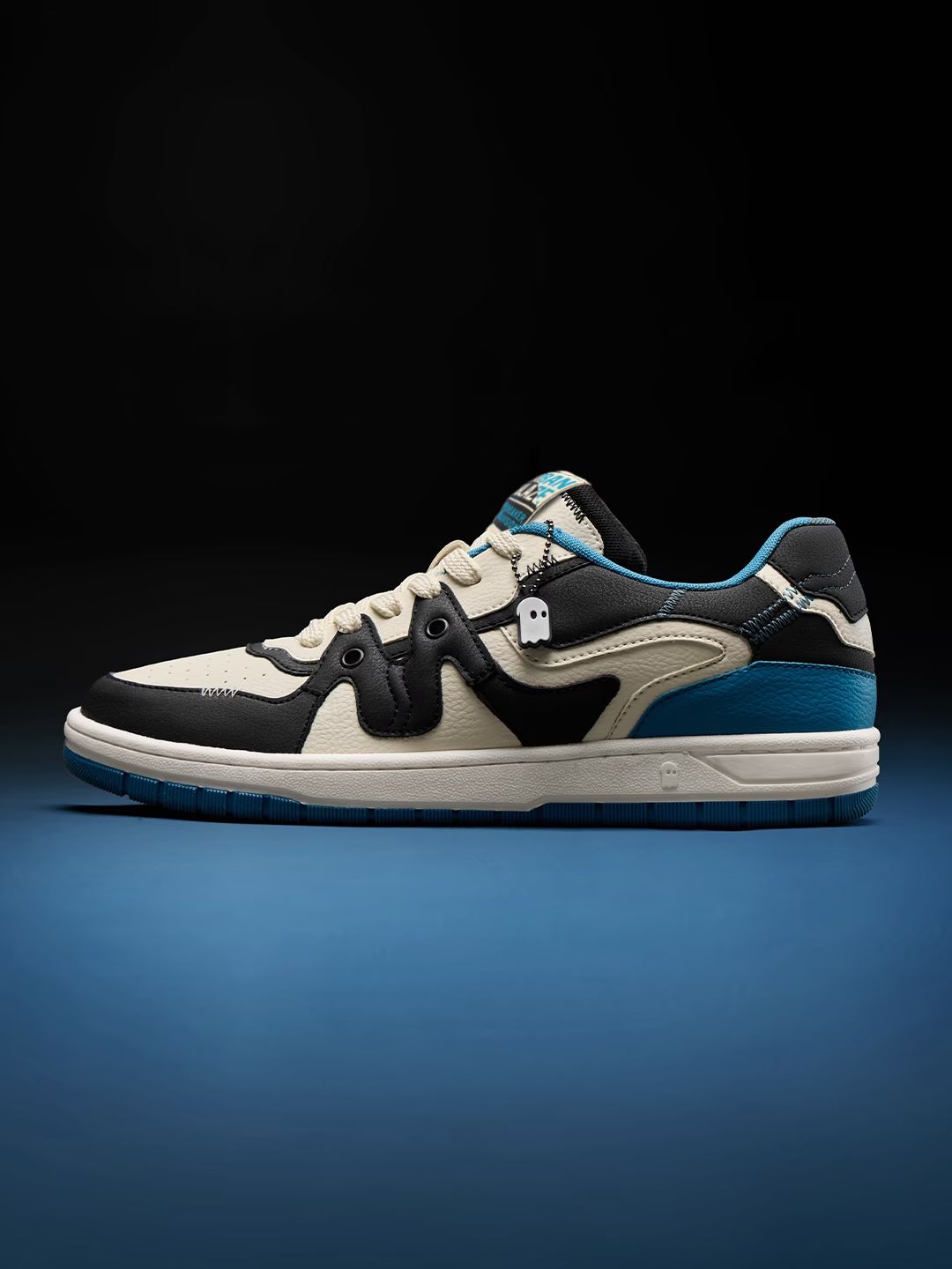 Urban Blaze: Court Blue Men Low Top Sneakers