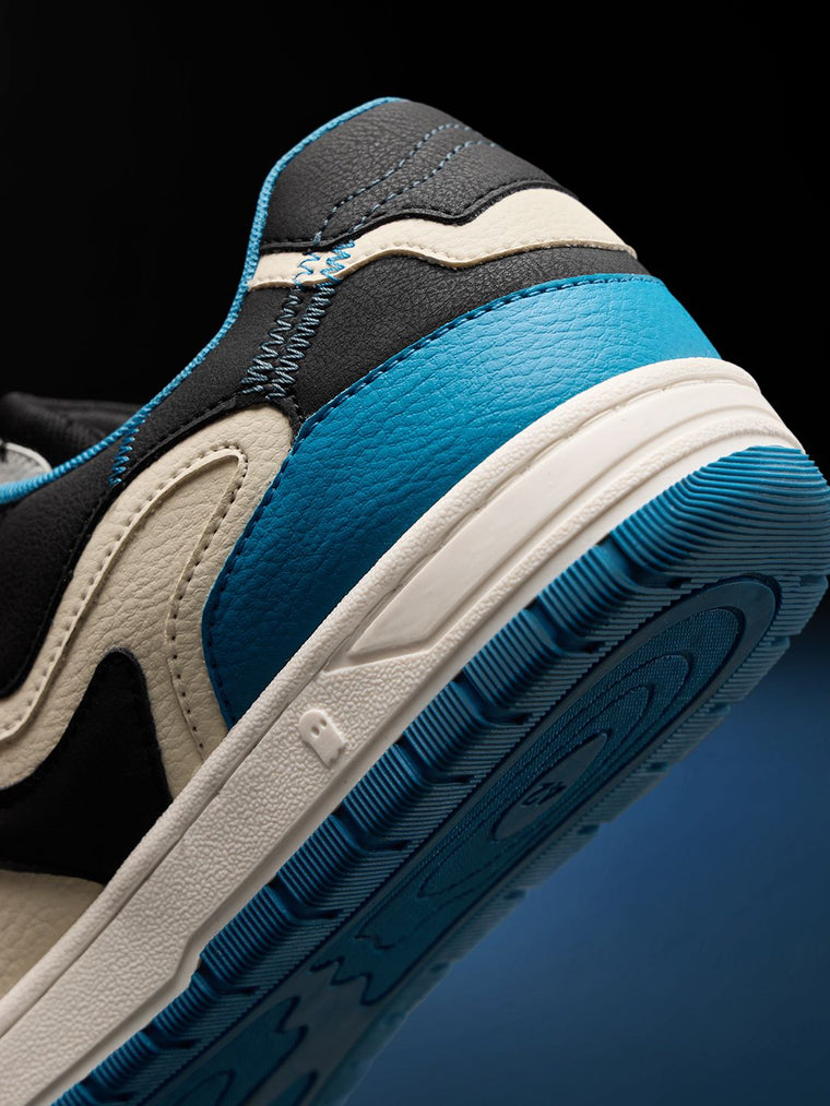 Urban Blaze: Court Blue Men Low Top Sneakers