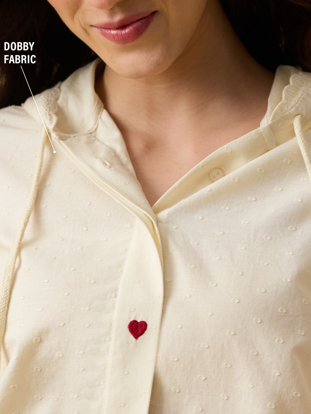 Hooded Shirt: Love Thyself Women Oversized Shirts
