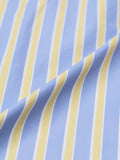 Stripe Shirt: Blue Jay Women Oversized Shirts