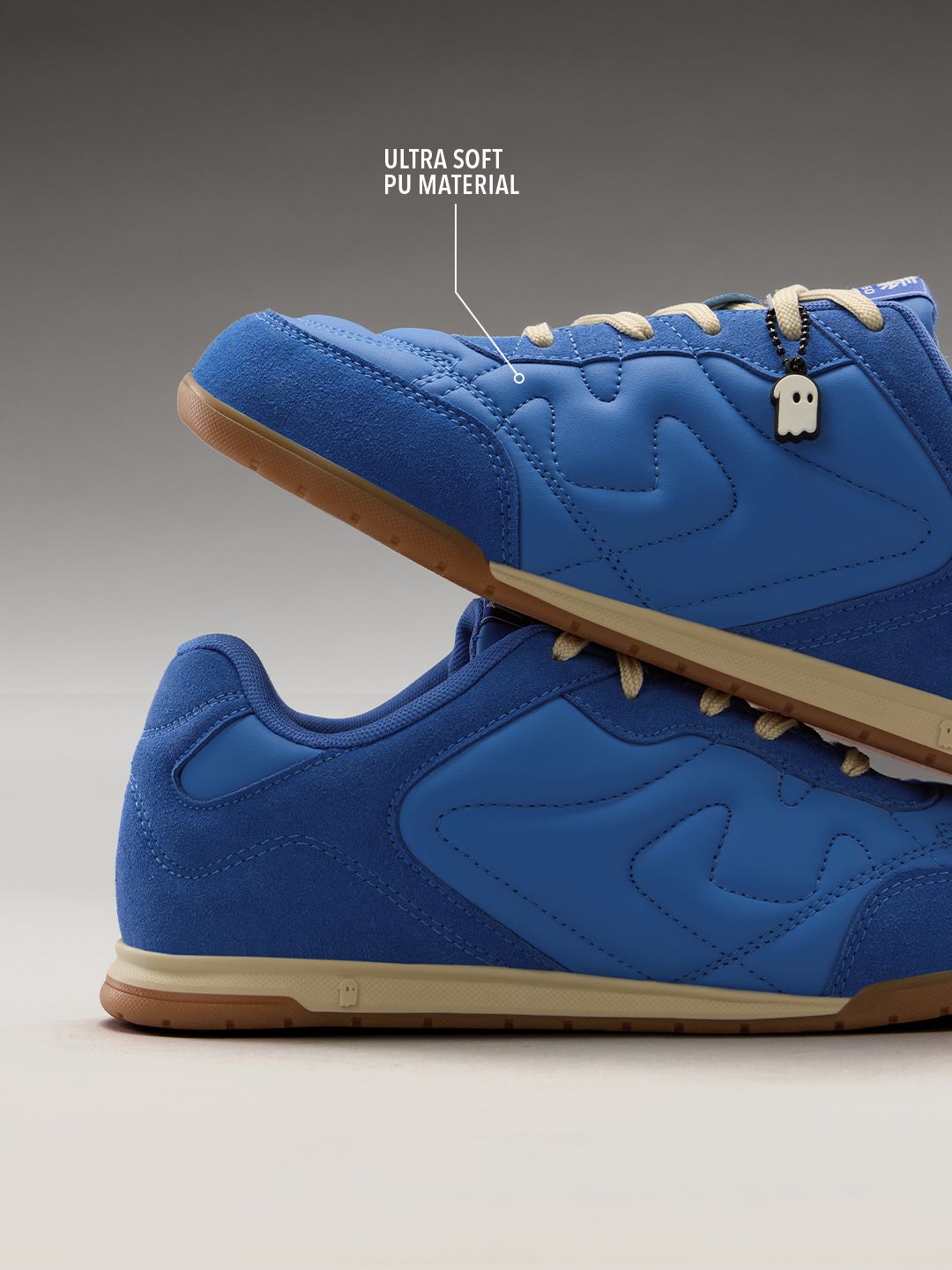 Kanso ZE: Blue Men Low Top Sneakers