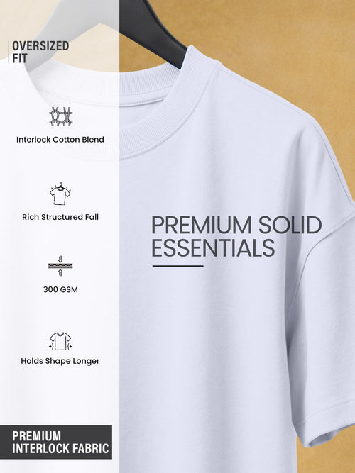 Premium Essentials: Lilac Oversized T-Shirts