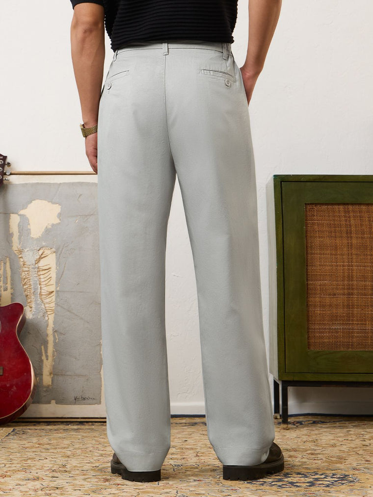 Korean Pants: Storm Grey Men Korean Pants