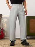 Korean Pants: Storm Grey Men Korean Pants