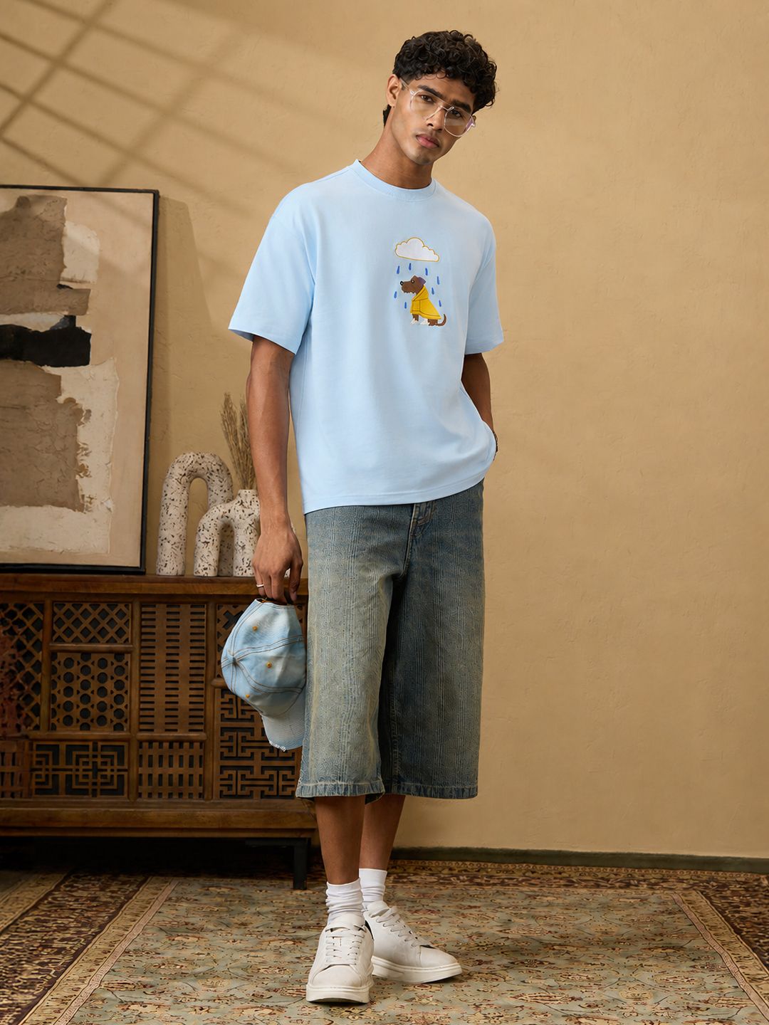 Oversized T-Shirt: Rainy Days Oversized T-Shirts