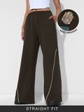 Straight-Fit Joggers: Wander Away Women Straight Joggers