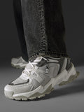 Fumes NX: Arctic Grey Men Low Top Sneakers