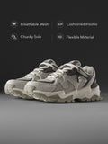 Fumes NX: Arctic Grey Men Low Top Sneakers