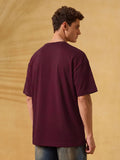 Premium Essentials: Maroon Oversized T-Shirts