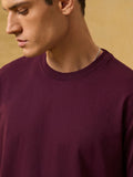 Premium Essentials: Maroon Oversized T-Shirts