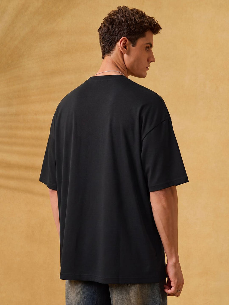 Premium Essentials: Black Oversized T-Shirts