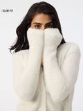 Fuzzy Cardigan: Frost Women Cardigans