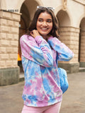 Tie Dye: Rainbow Women Relaxed Sweatshirts