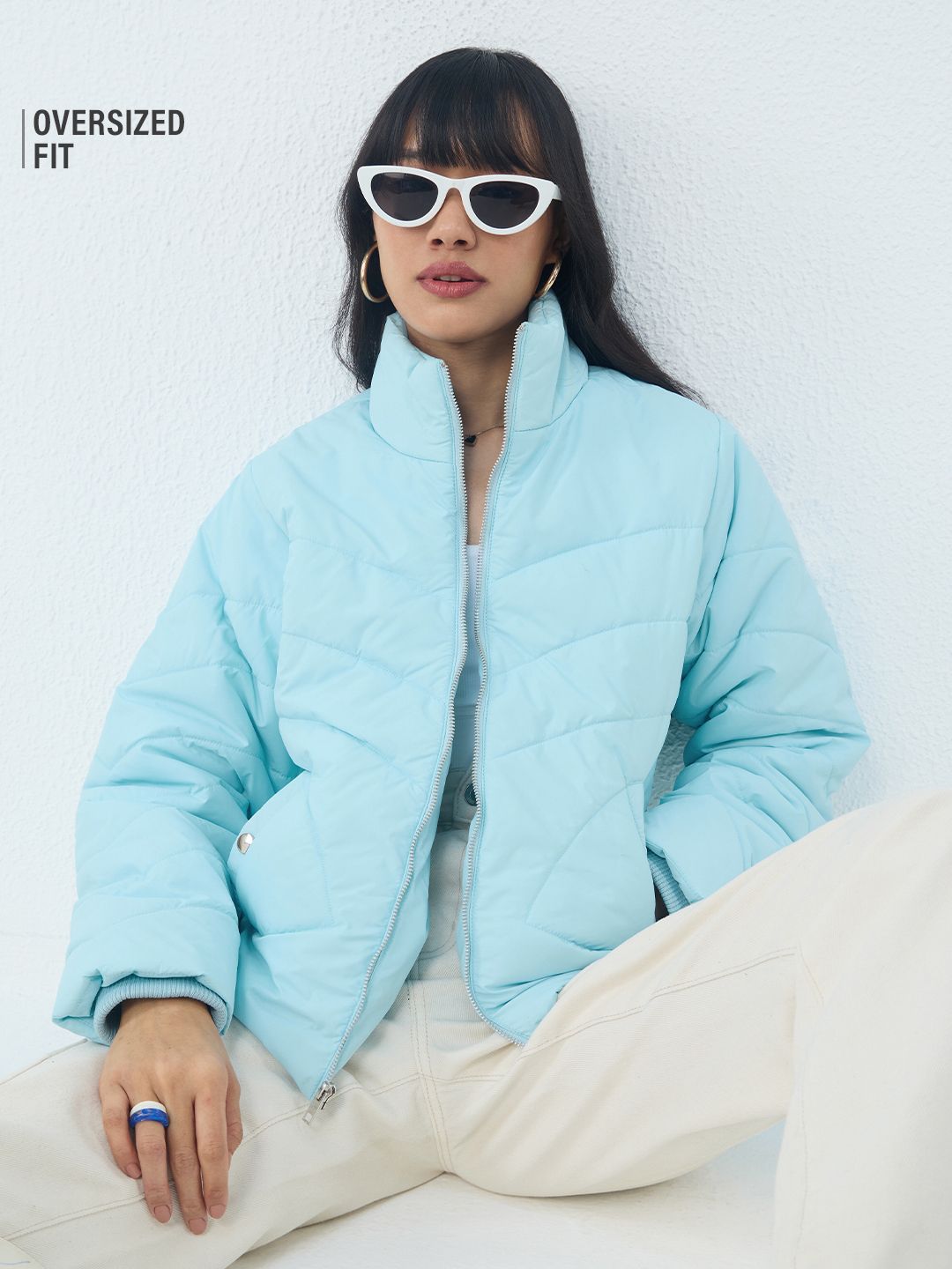 Puffer Jacket: Hearts Women Puffer Jackets