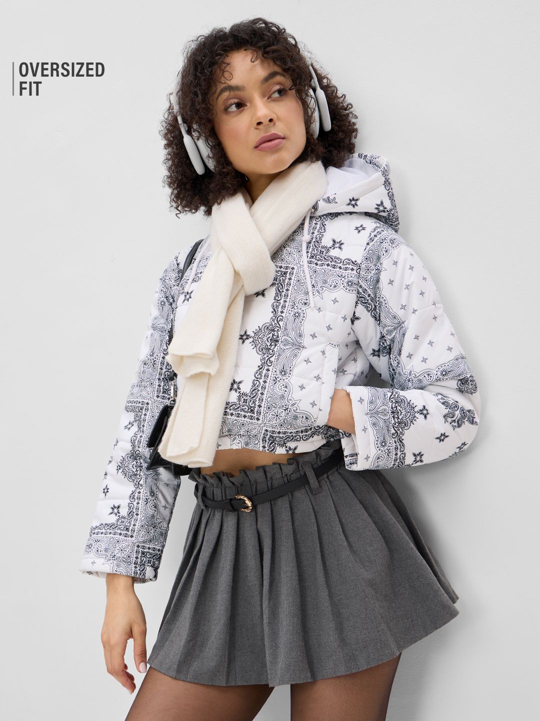 TSS Originals: Paisley Passion Women Puffer Jackets