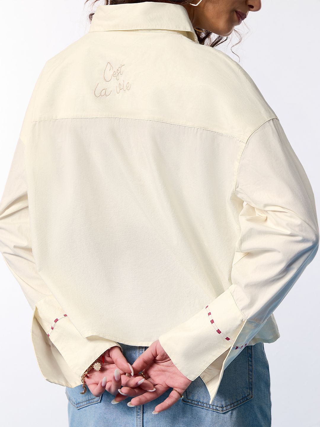 TSS Originals: C'est La Vie Women Super Oversized Shirts