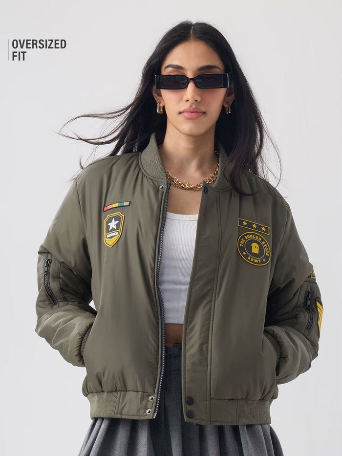 Souled Originals: Squad Jacket Women Bomber Jackets