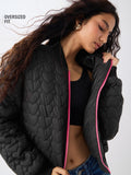 Puffer Jacket: Heartfelt Women Bomber Jackets