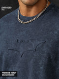 Batman: Logo (Washed) Oversized T-Shirts