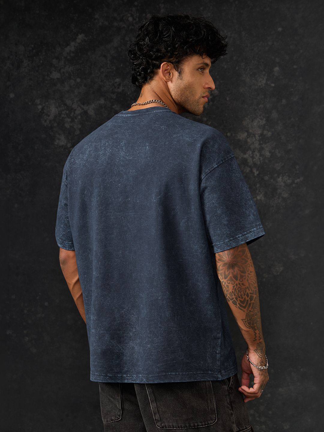 Batman: Logo (Washed) Oversized T-Shirts