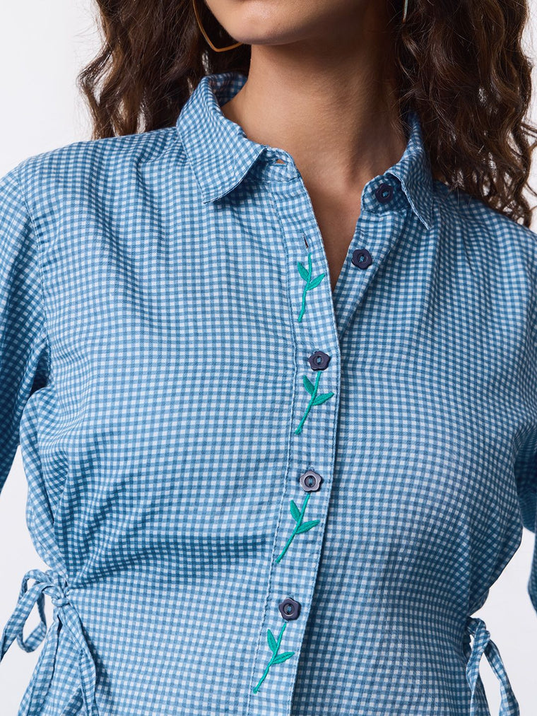 Plaid Shirt: Bluebell Women Regular Shirts