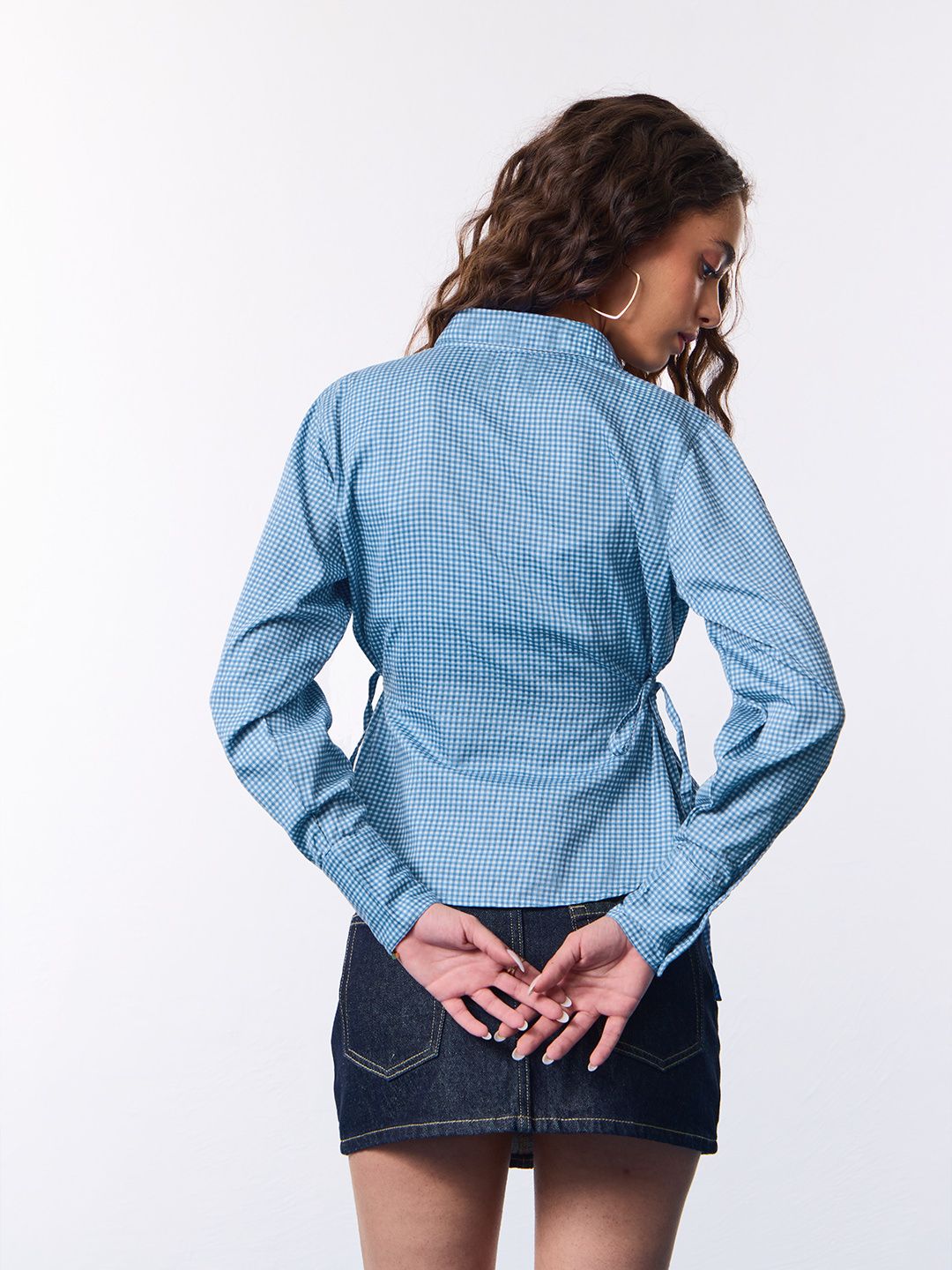 Plaid Shirt: Bluebell Women Regular Shirts