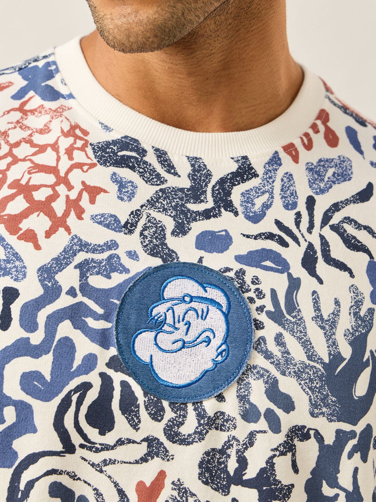 Popeye: Batik Oversized T-Shirts