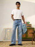 Bootcut Denim: Ice Mist Men Bootcut Jeans