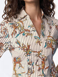 TSS Originals: Kalamkari Women Fitted Shirts