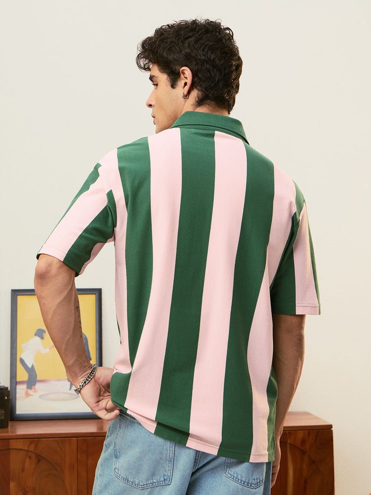 Colourblock Polo: Club Ivy Oversized Polos