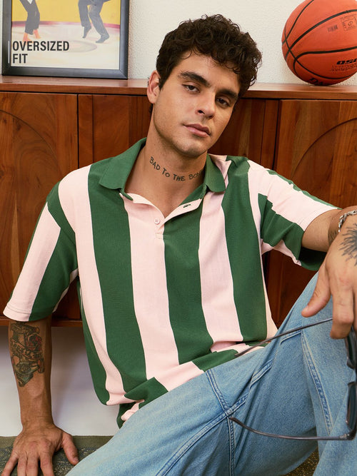 Colourblock Polo: Club Ivy Oversized Polos