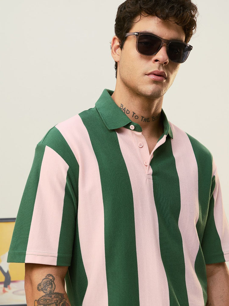 Colourblock Polo: Club Ivy Oversized Polos